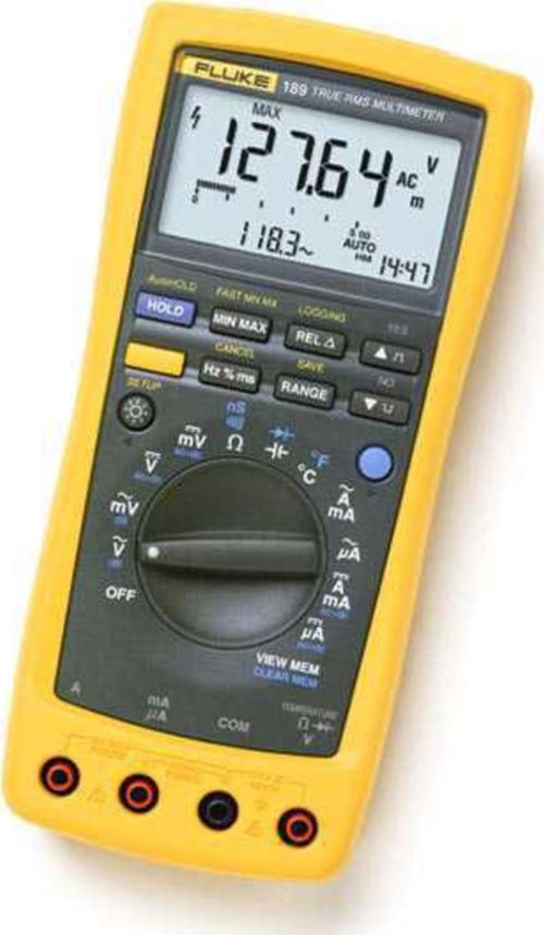 Fluke 189 50,000-Count True-RMS Logging Digital Multimeter