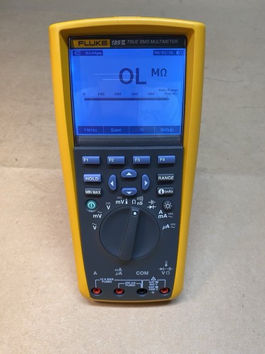 Fluke 189 II 50,000-Count True-RMS Logging Multimeter