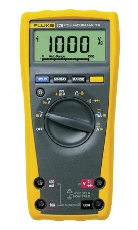 Fluke 179 True-RMS Digital Multimeter with Temperature