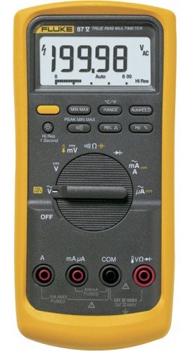 Fluke 87V True-RMS Industrial Digital Multimeter